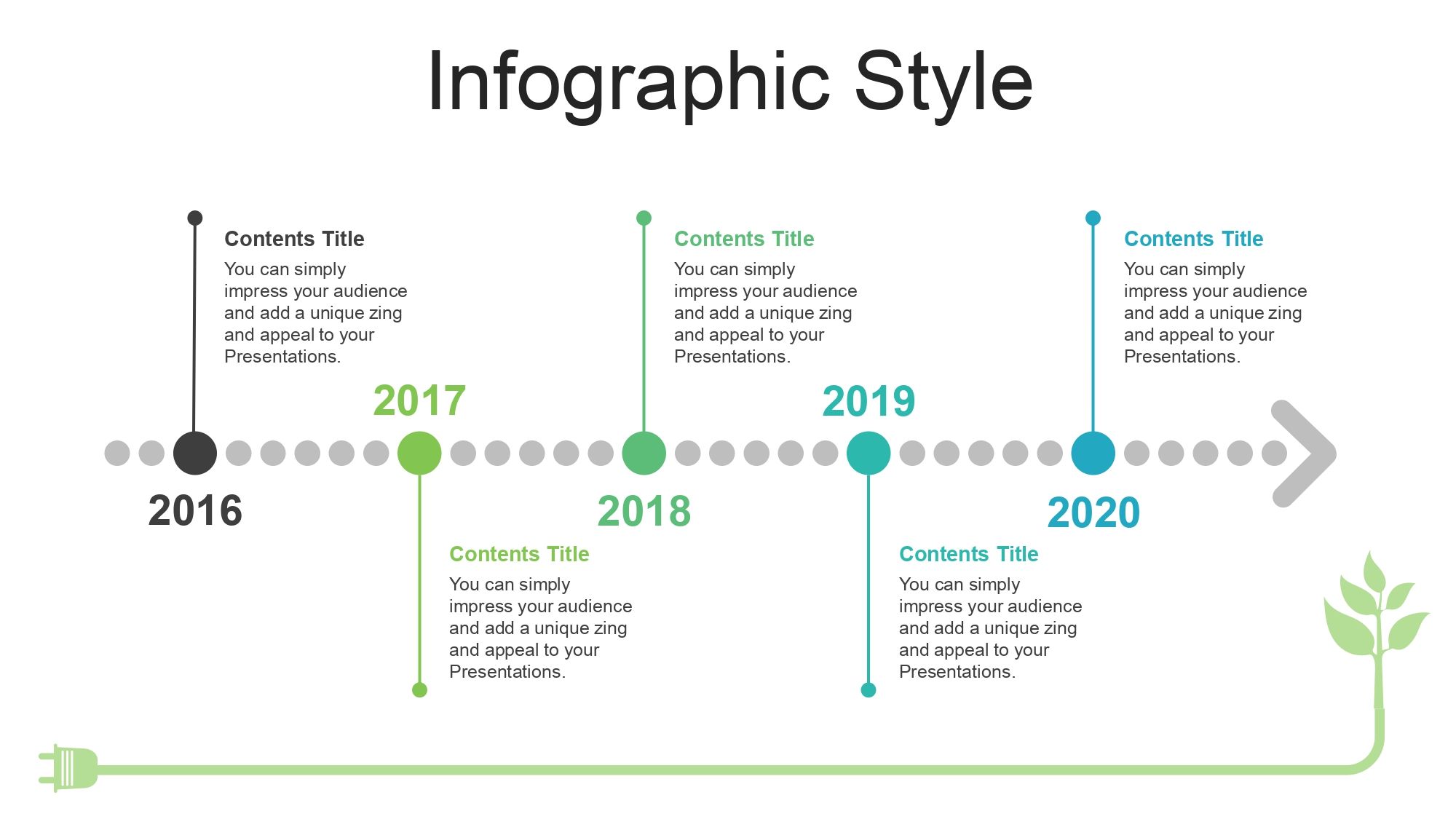 Plantilla PowerPoint de Desarrollo Sostenible