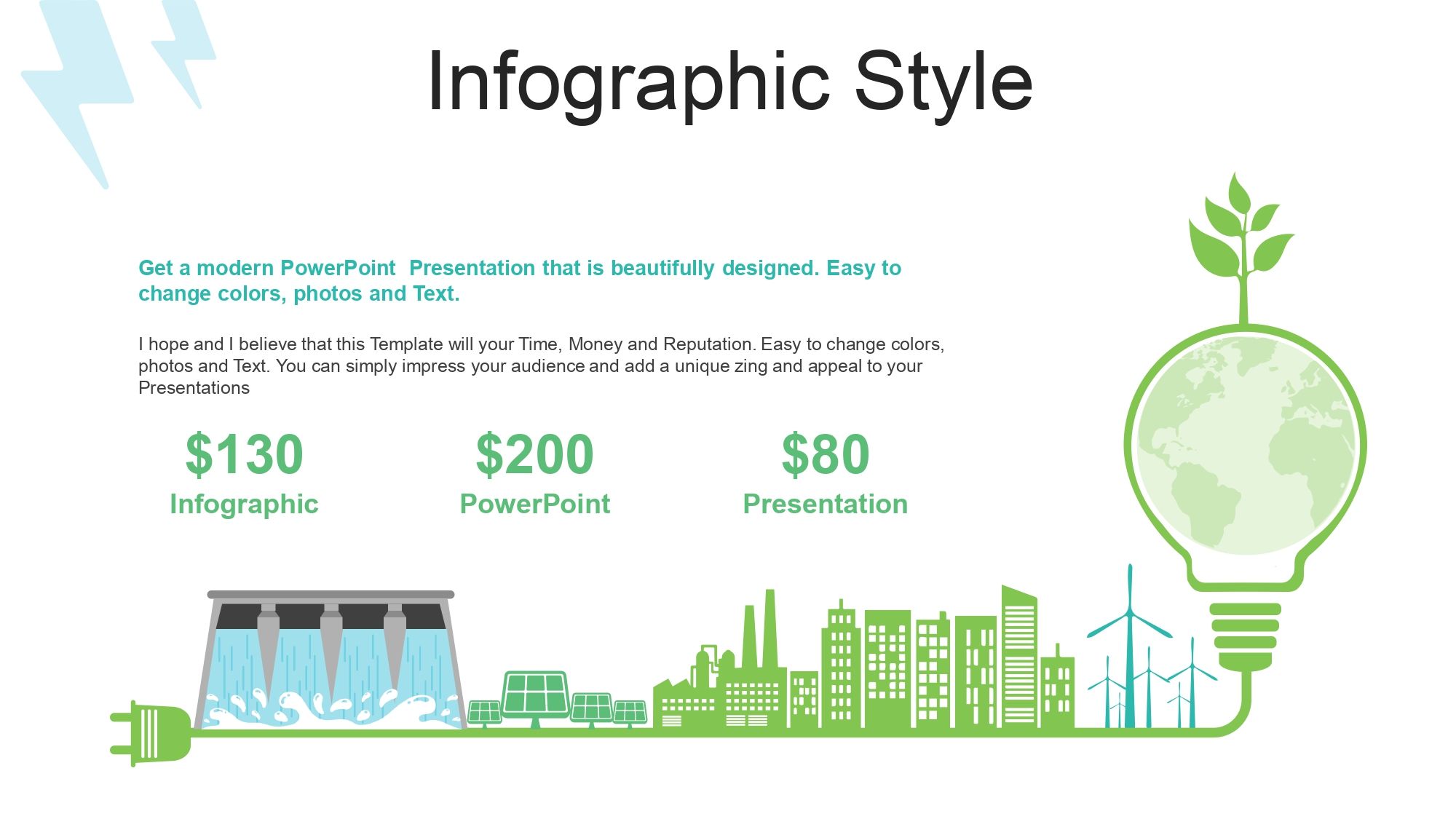 Plantilla PowerPoint de Desarrollo Sostenible