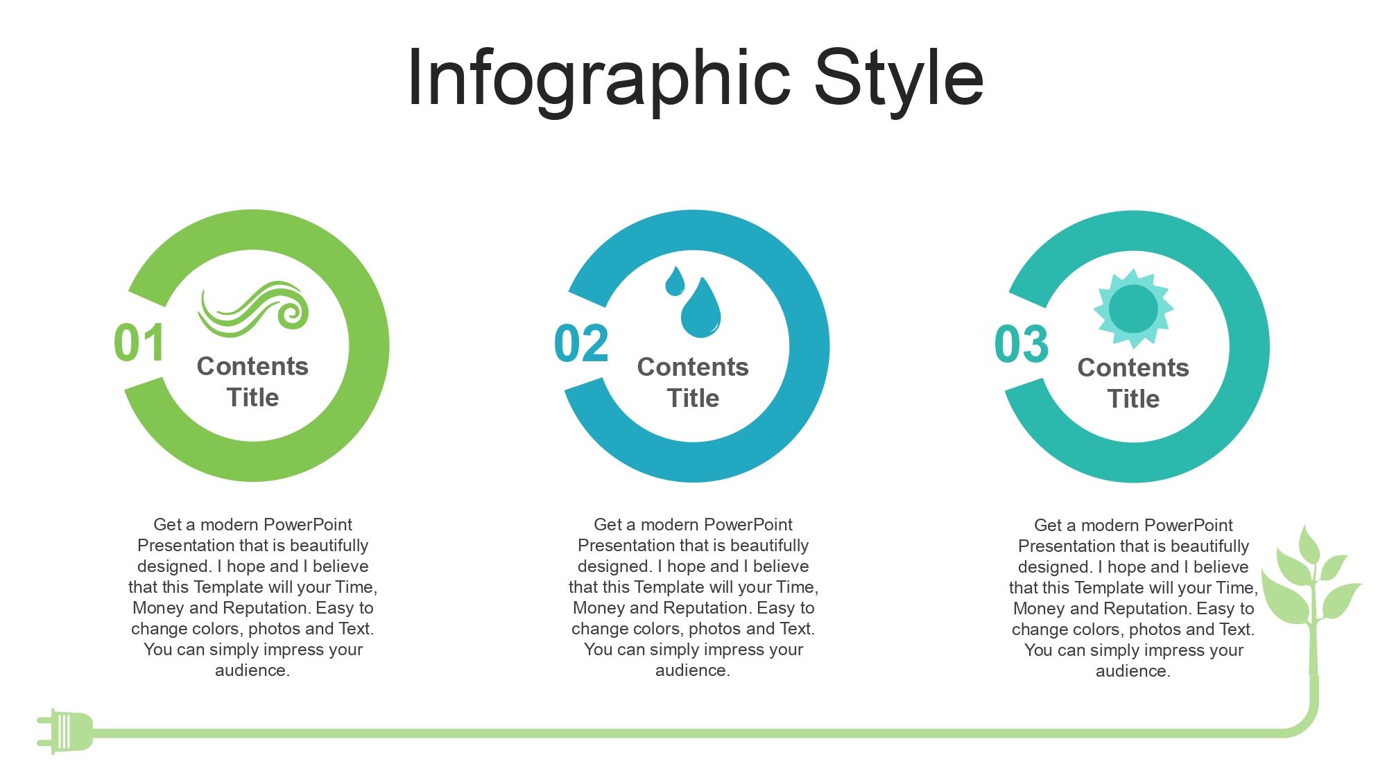 Plantilla PowerPoint de Desarrollo Sostenible