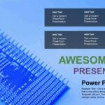 Electrónica Plantilla PowerPoint