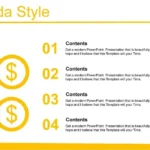 Plantilla PowerPoint de Monedas