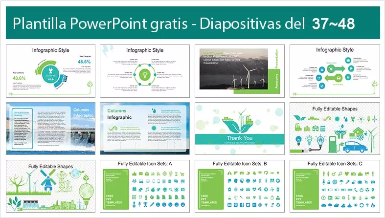 Plantilla PowerPoint de Desarrollo Sostenible