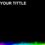 Arco Iris abstracto PowerPoint