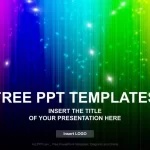 Arco Iris abstracto PowerPoint