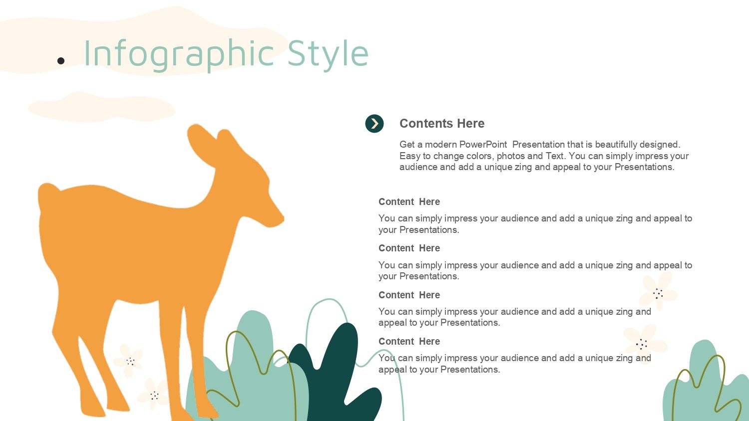 Zoológico Plantilla PowerPoint