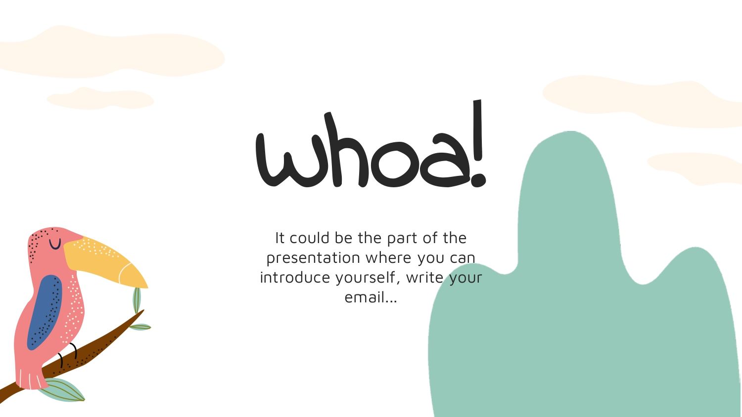 Zoológico Plantilla PowerPoint