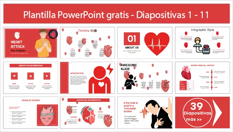 Paro Cardiaco Plantilla PowerPoint