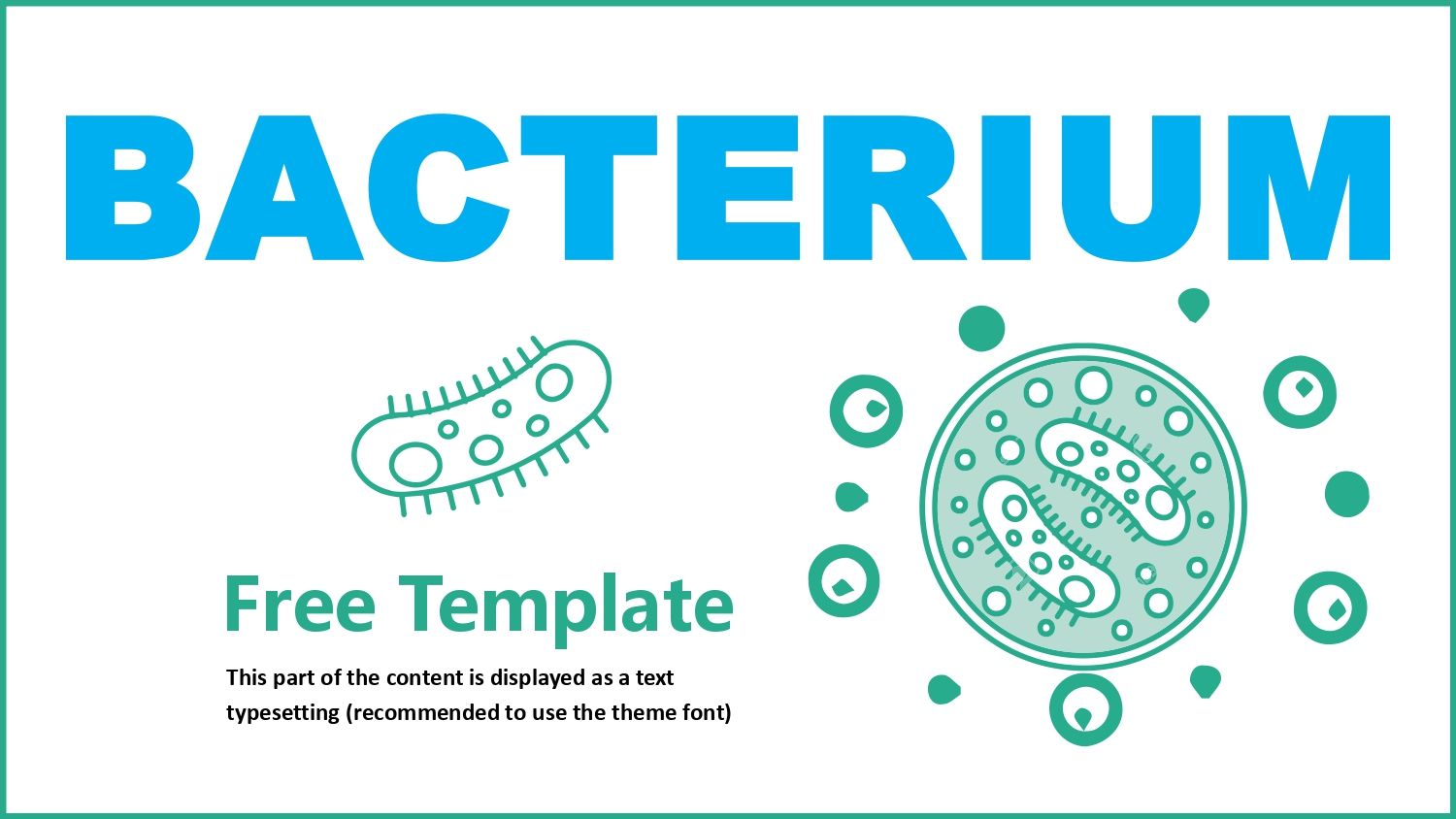 Bacterias Plantilla PowerPoint