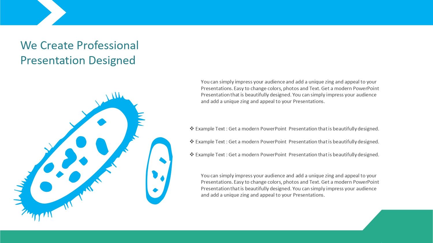 Bacterias Plantilla PowerPoint