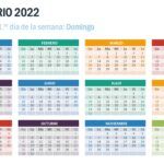 Calendario 2022 en PowerPoint