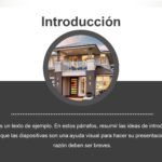Casa Moderna Plantilla PowerPoint