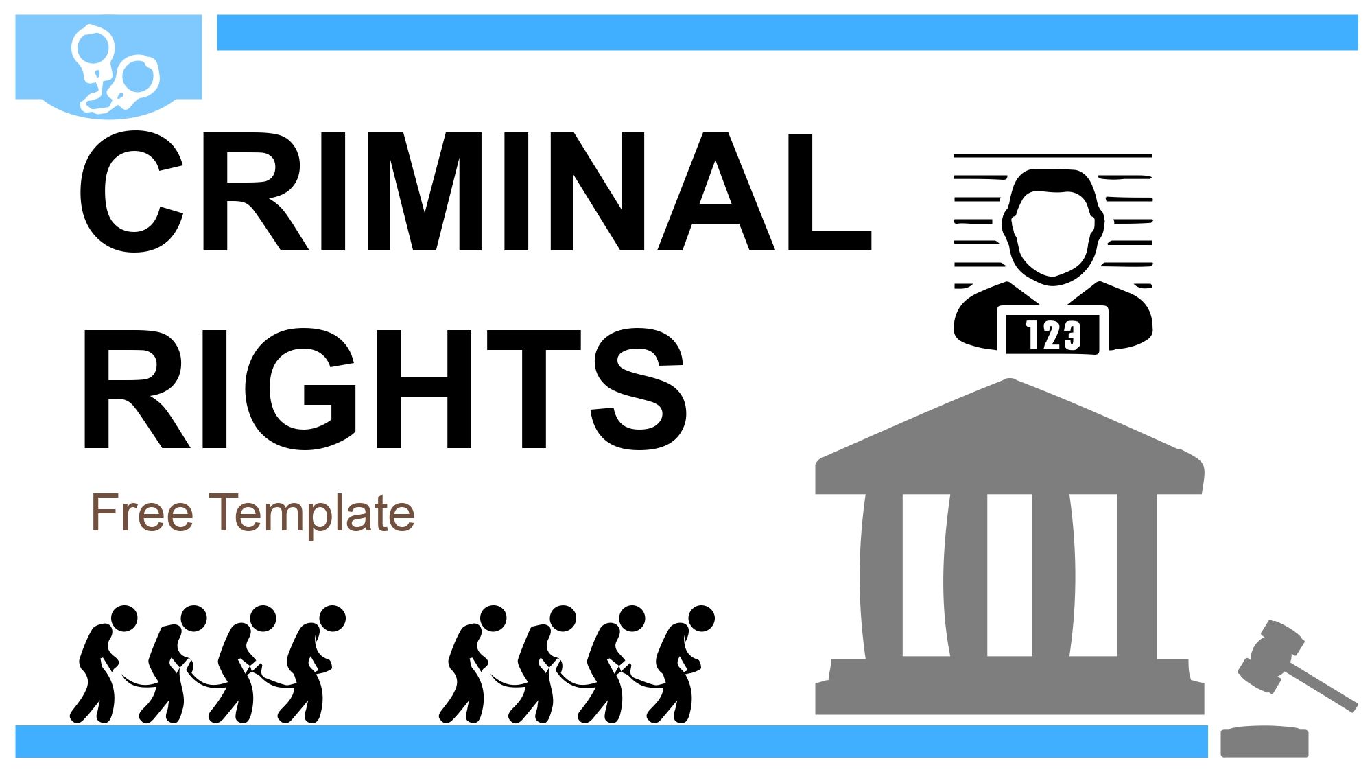 Derechos Penales Plantilla PowerPoint