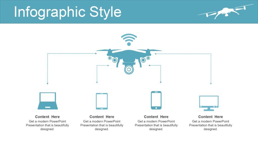 Drones Plantilla PowerPoint