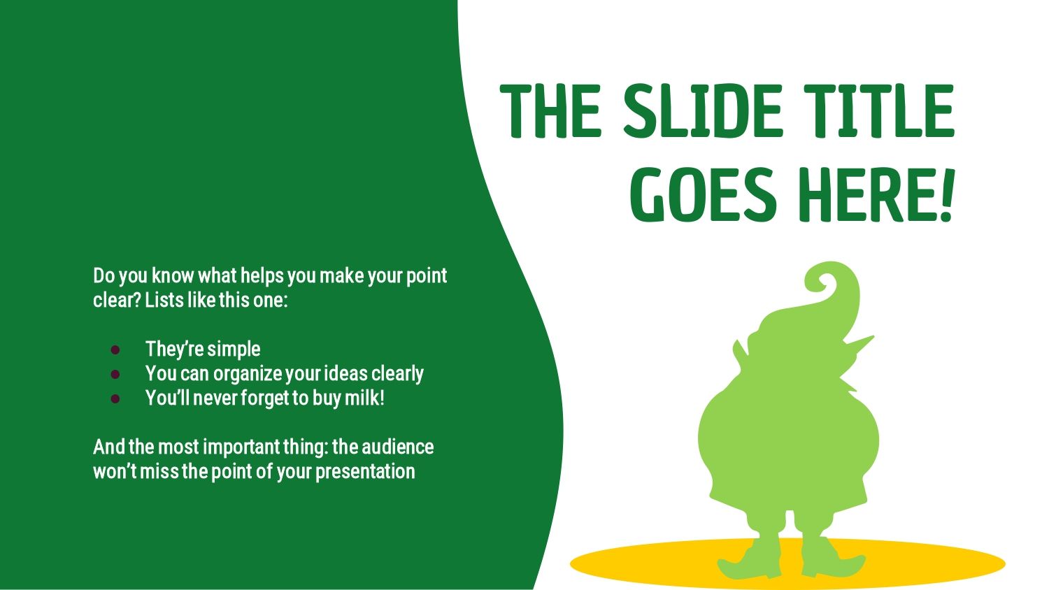 Duendes Plantilla PowerPoint