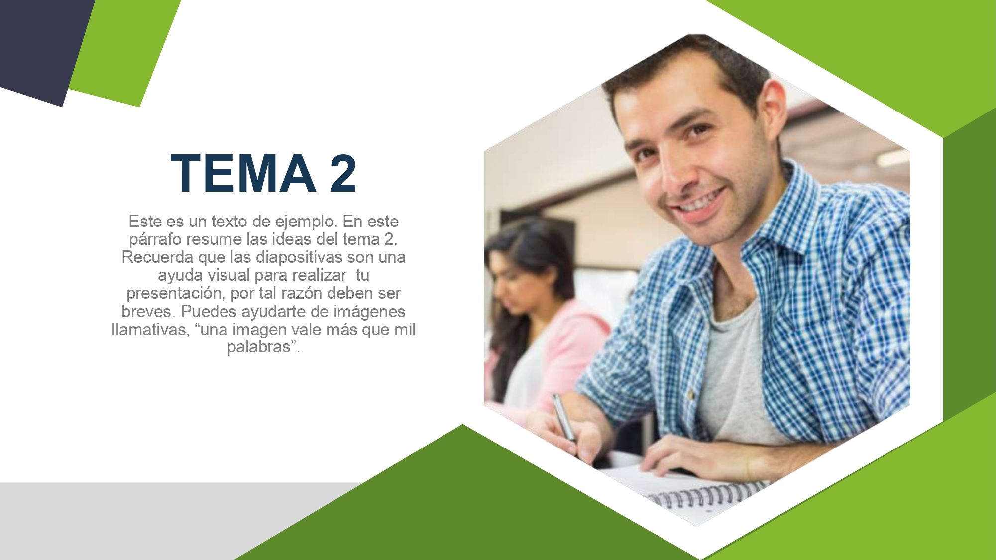 Estudiantes Plantilla PowerPoint