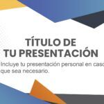 Formas Azules Plantilla PowerPoint