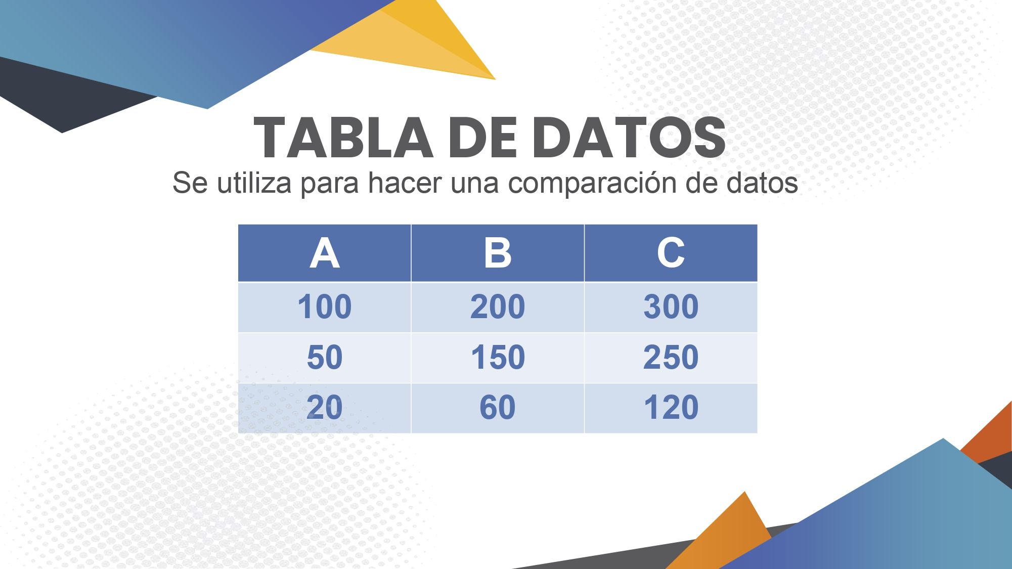 Formas Azules Plantilla PowerPoint