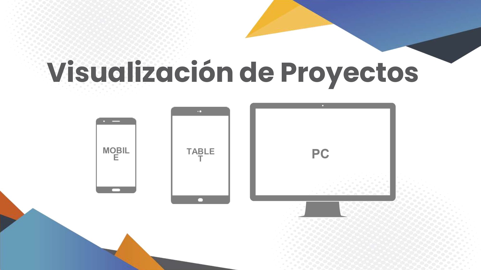 Formas Azules Plantilla PowerPoint