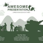 Guerra Plantilla PowerPoint