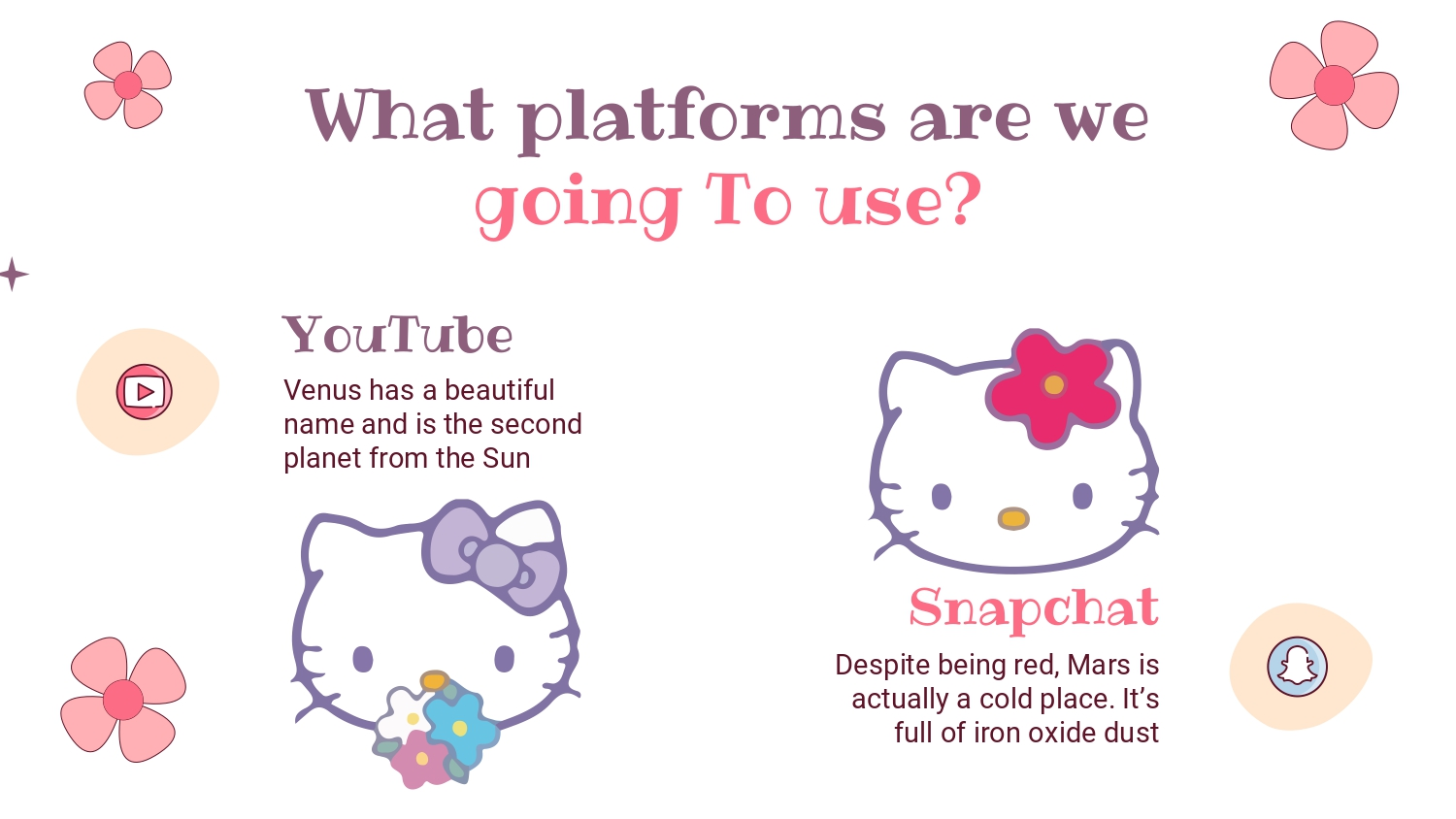 Hello Kitty Plantilla PowerPoint