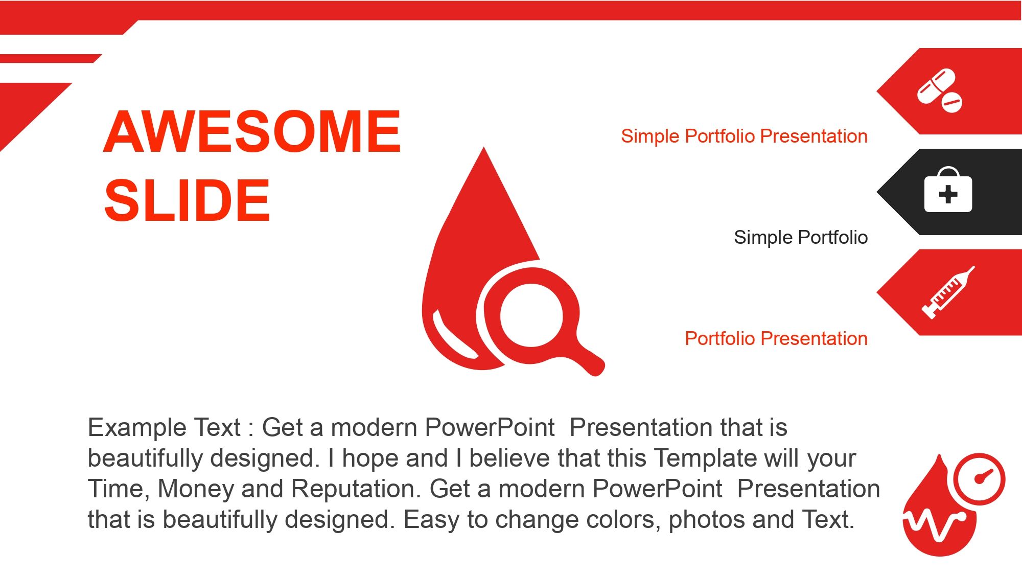 Hematología Plantilla PowerPoint
