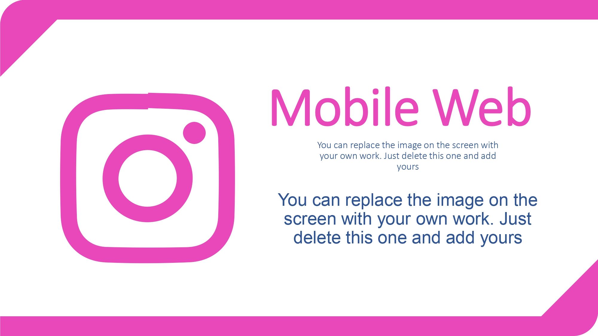 Instagram Plantilla PowerPoint
