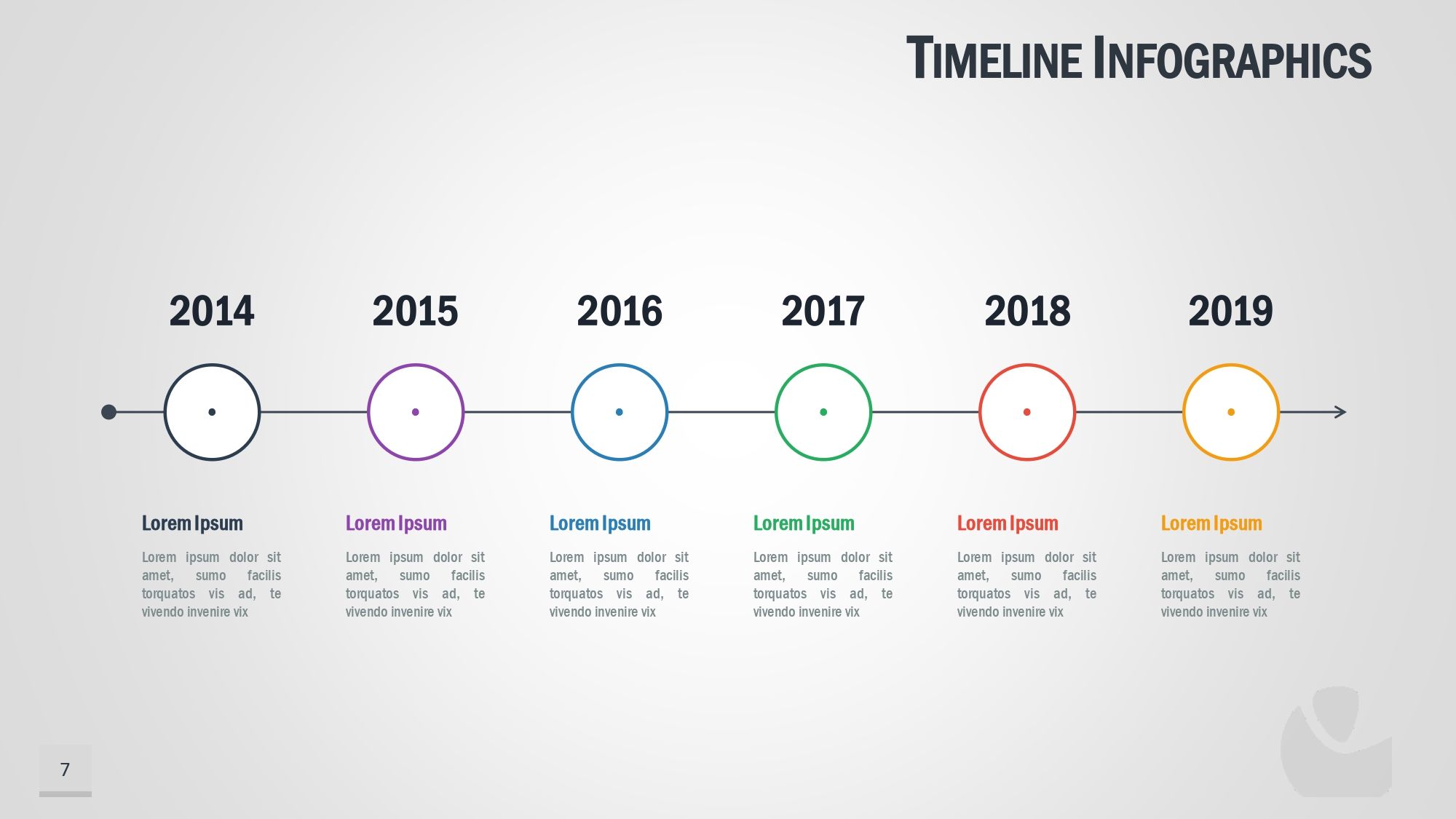 Líneas de Tiempo para PowerPoint