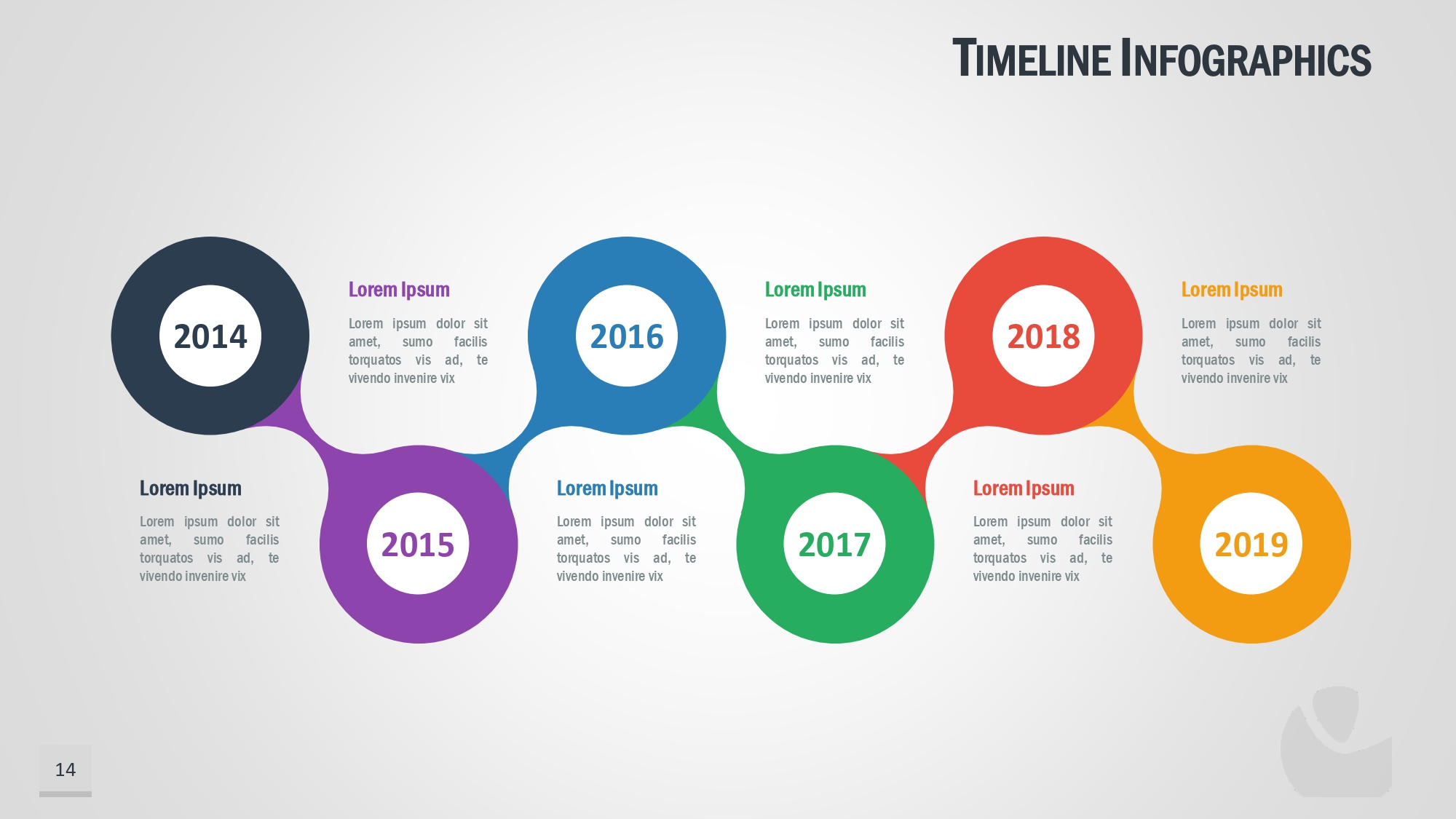 Líneas de Tiempo para PowerPoint