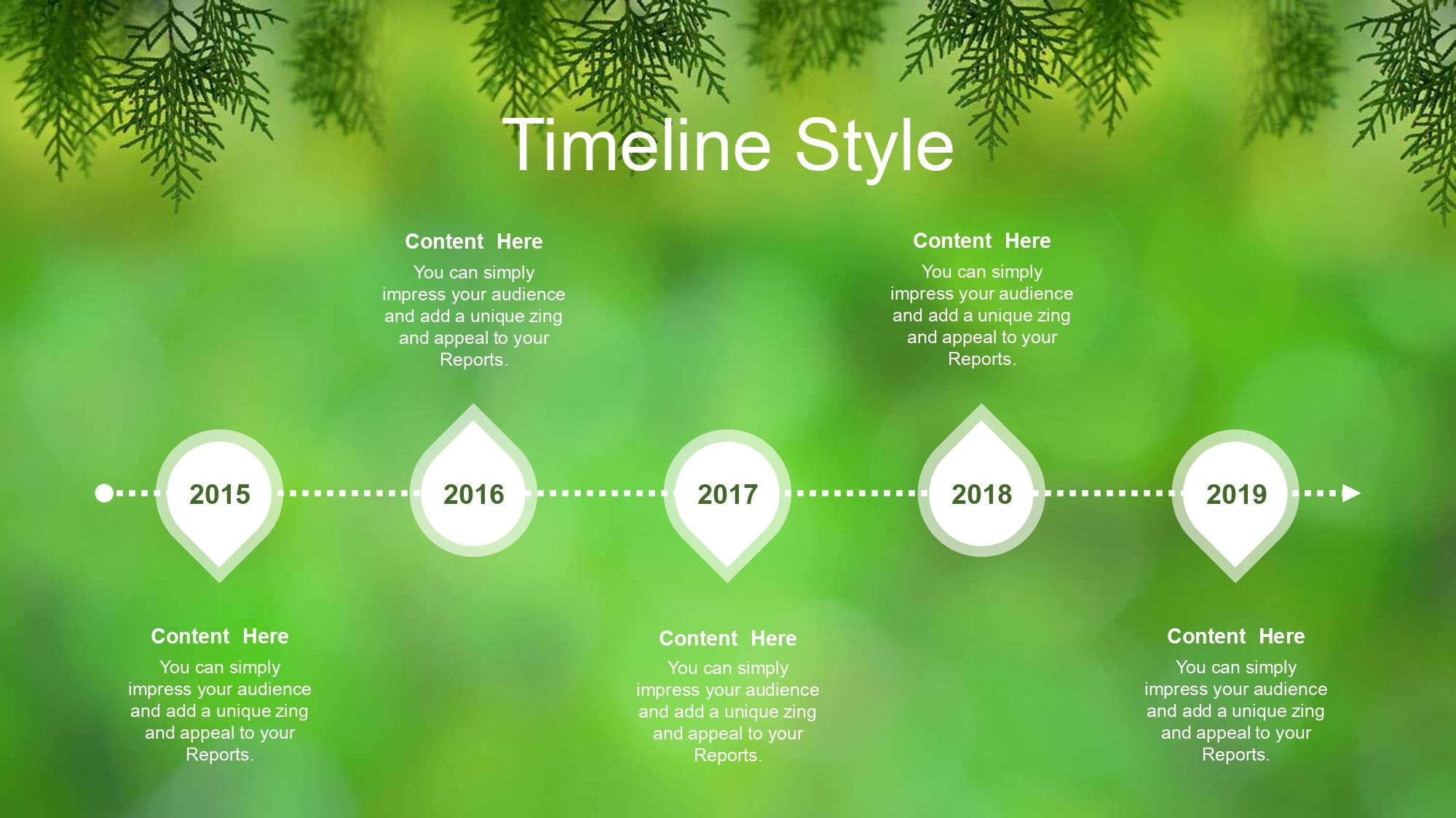 Medio Ambiente Plantilla PowerPoint