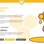 Miel de Abeja Plantilla PowerPoint
