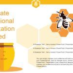 Miel de Abeja Plantilla PowerPoint