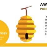 Miel de Abeja Plantilla PowerPoint