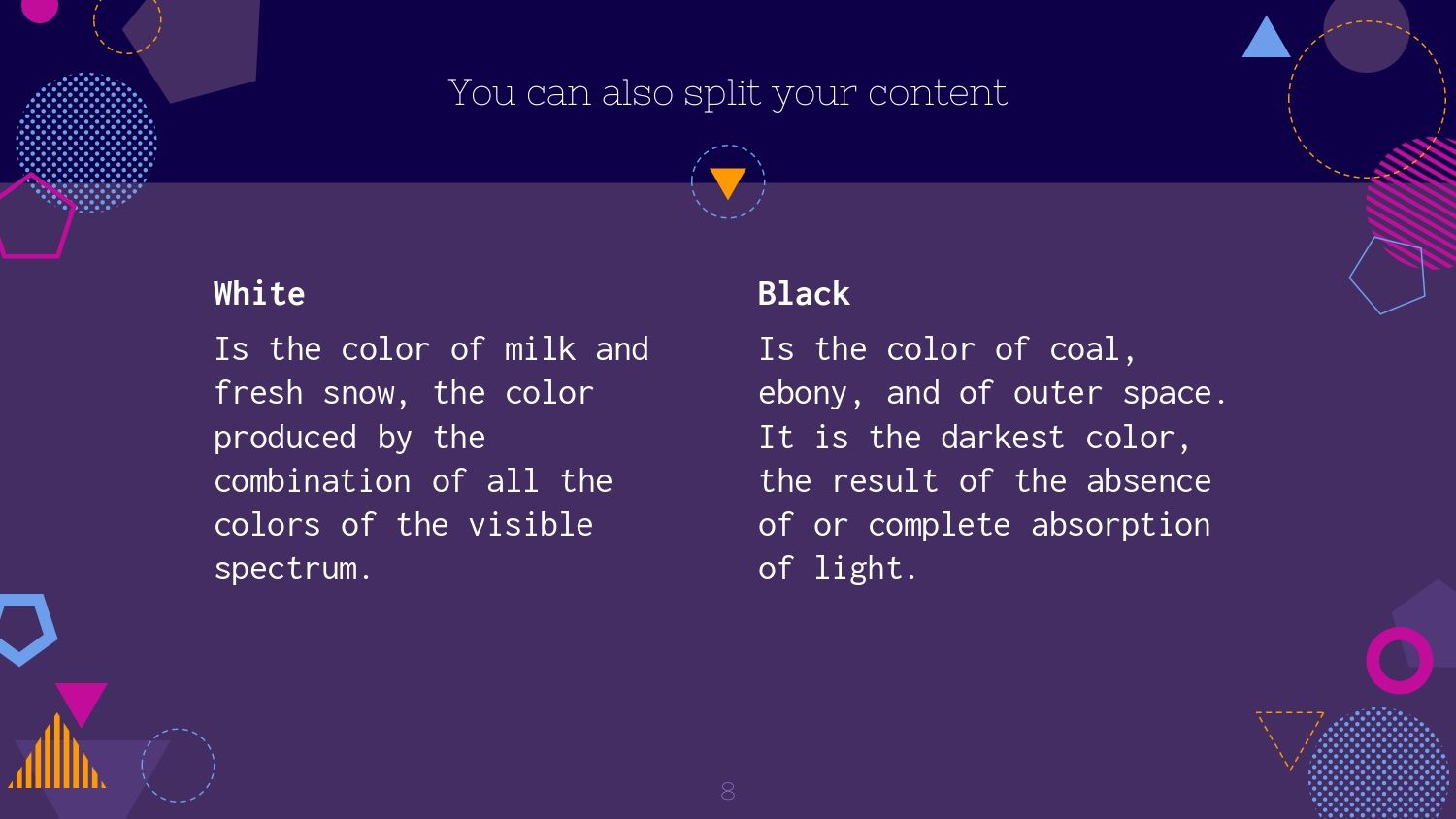 Morado Dinámico Plantilla PowerPoint
