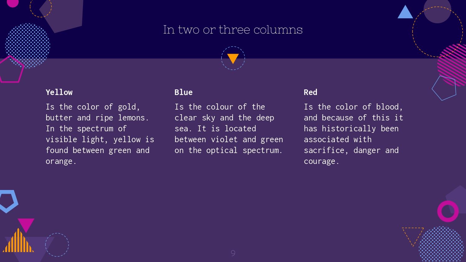 Morado Dinámico Plantilla PowerPoint