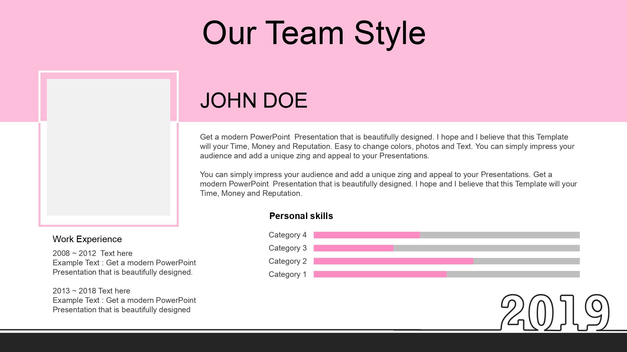 Mujer Profesional Plantilla PowerPoint