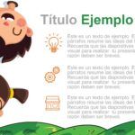 Niños en la Escuela Plantilla PowerPoint