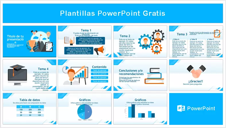 Objetivos de Negocio Plantilla PowerPoint