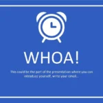 Plantilla PowerPoint Azul Formal