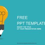 Plantilla PowerPoint Bombilla Creativa