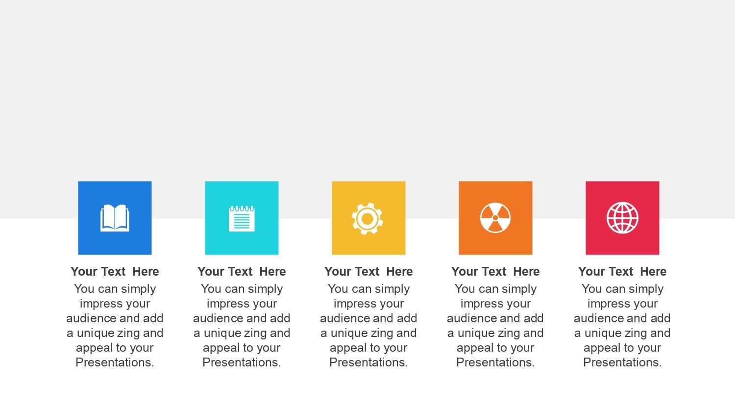 Plantilla PowerPoint Ciudad de Colores