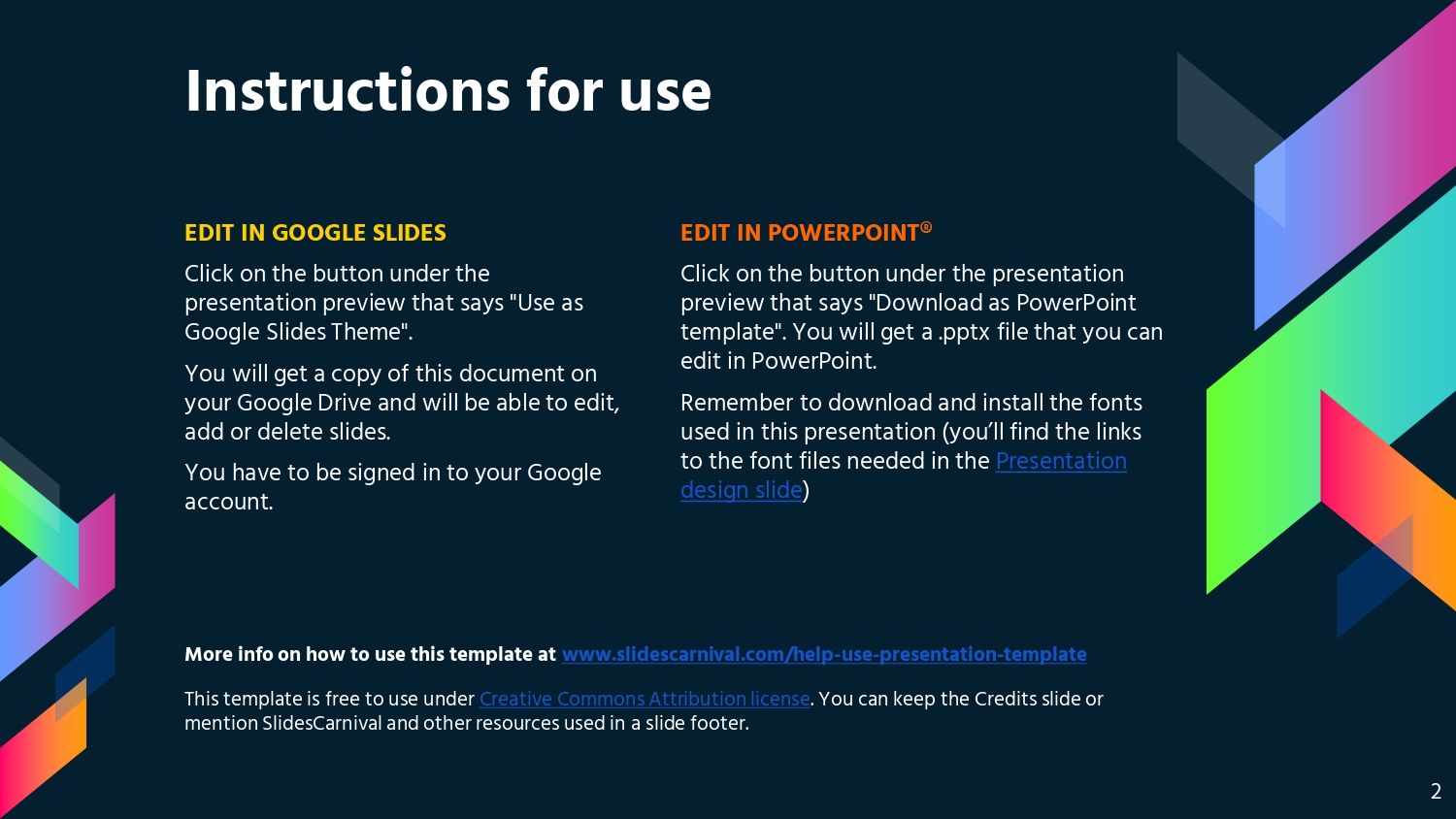 Plantilla PowerPoint Colorida y Moderna