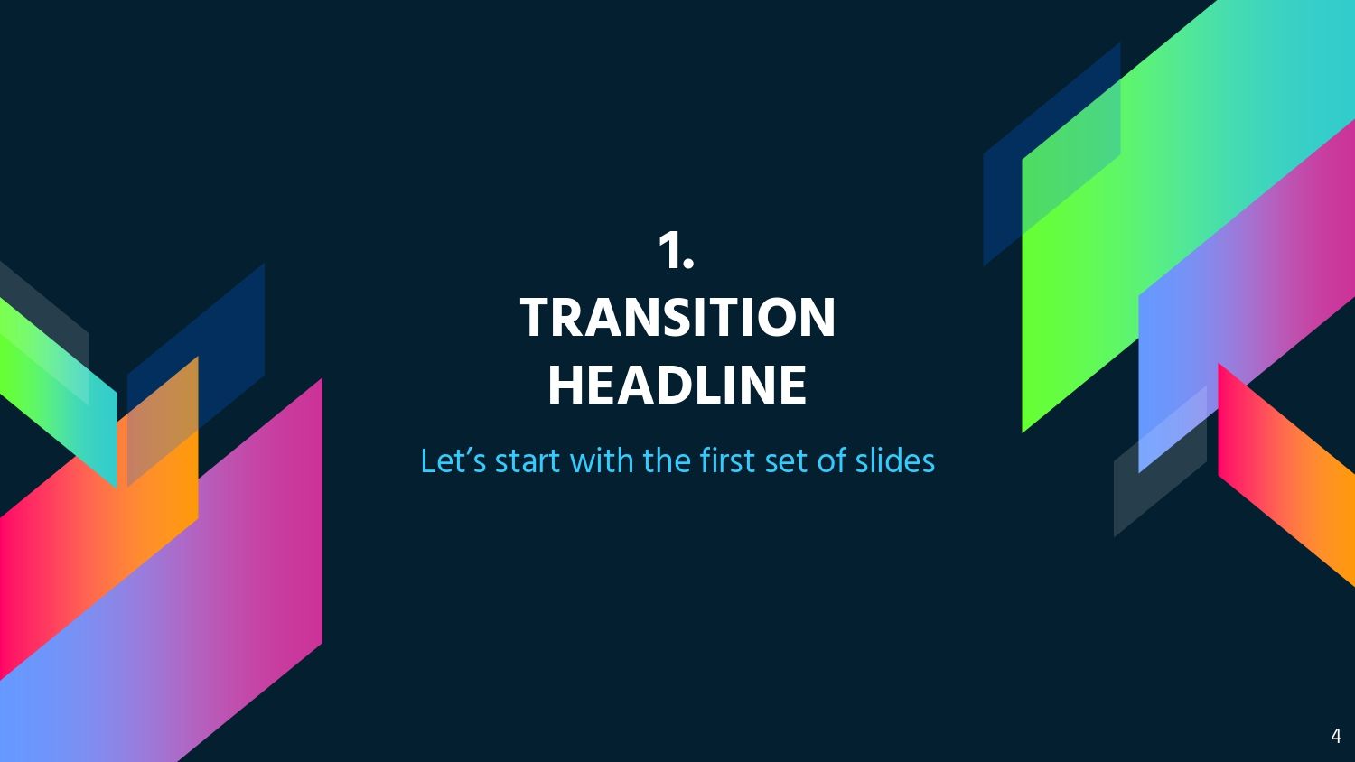 Plantilla PowerPoint Colorida y Moderna