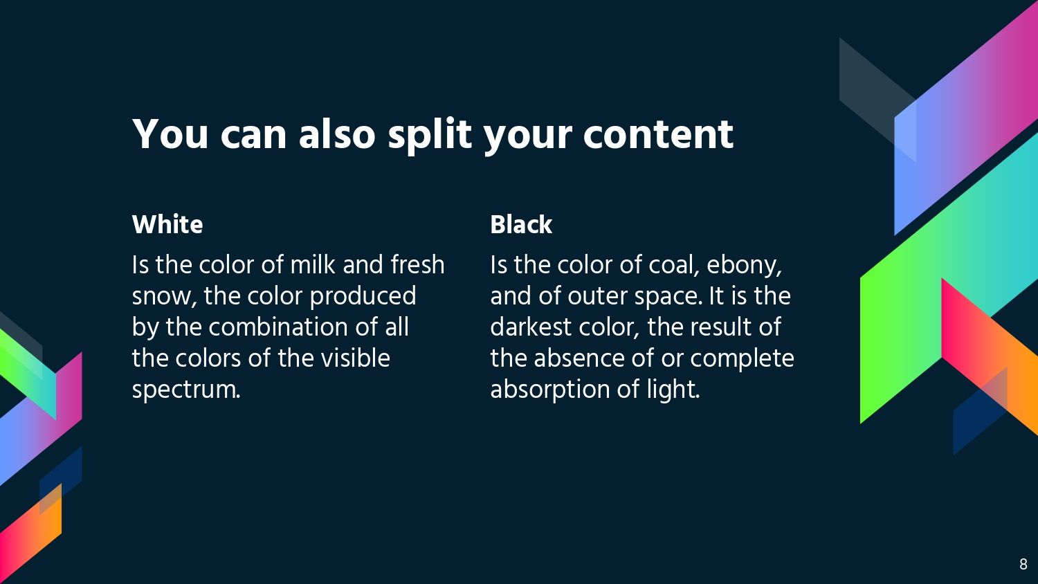 Plantilla PowerPoint Colorida y Moderna