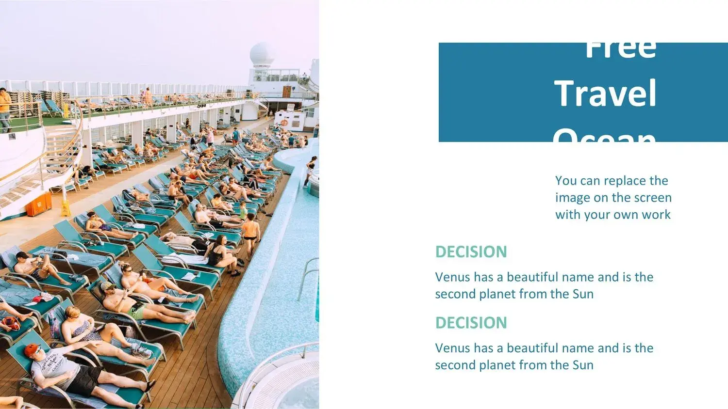 Plantilla PowerPoint Crucero