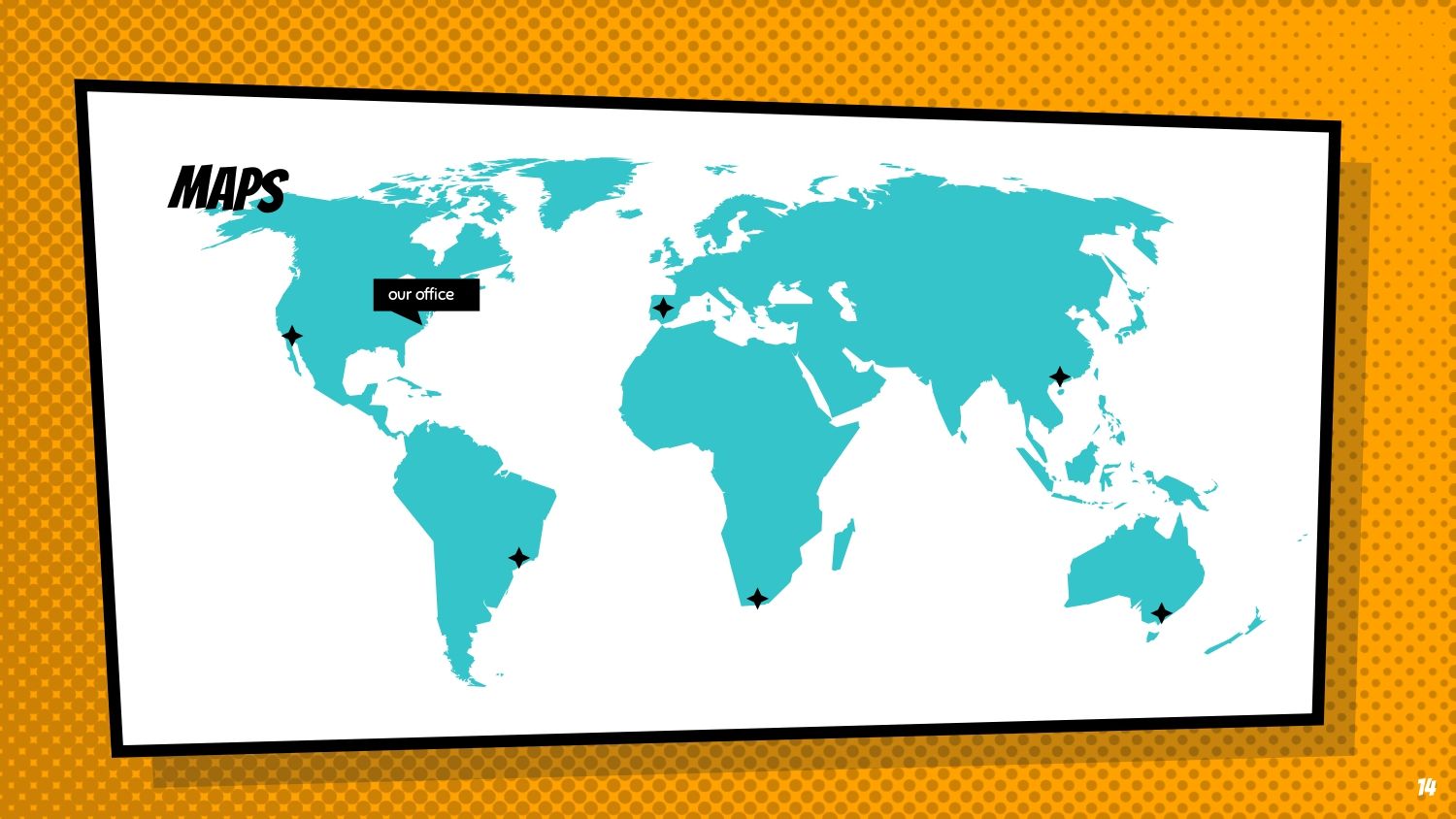 Plantilla PowerPoint Estilo Comic