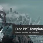 Plantilla PowerPoint Hombre de Negocios