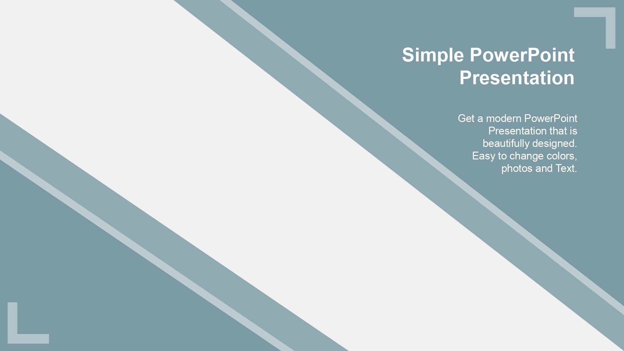 Plantilla PowerPoint Hombre de Negocios