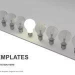 Plantilla PowerPoint Idea Brillante