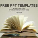Plantilla PowerPoint Libro Antiguo