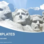 Monte Rushmore Plantilla PowerPoint